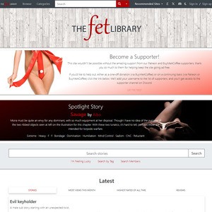 The Fet Library, Sex Stories Sites