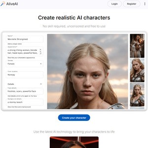 AliveAI, AI Porno Sider