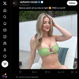 Autumn Renae, Twitter Porn Accounts