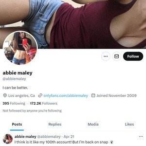 Abbie Maley Twitter, Twitter Porn Accounts