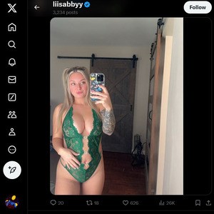 LiisaBbyy, Twitter Porn Accounts