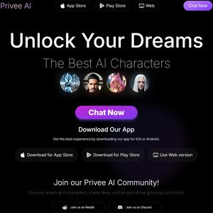 Privee AI, AIセックスチャットサイト