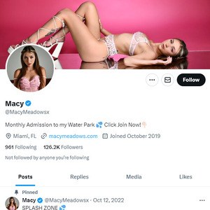 Macy Meadows Twitter Twitter com Twitter Porn Account 