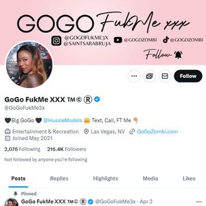 GoGo FukMe Twitter, Twitter Porn Accounts