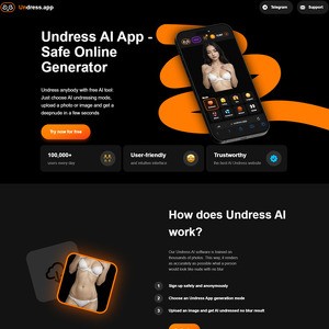 Undress App, Deepfake Porno Nettsteder