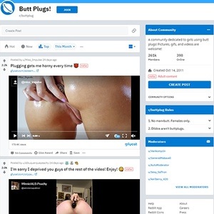 ButtPlug, Reddit NSFW List