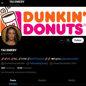 Tai Emery, Twitter Porn Accounts