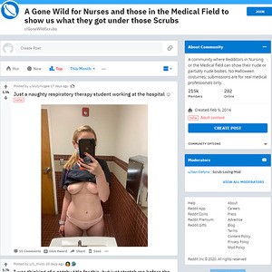 Gone Wild Scrubs, Reddit NSFW List