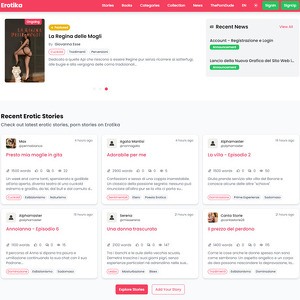 Erotika.app, Siti Racconti Erotici