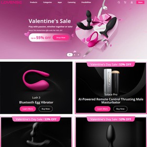 Lovense, Online Sex Toys Shops