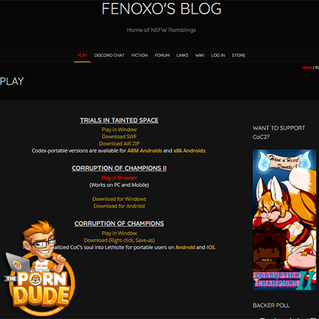 Trials In Tainted Space Fenoxo Free Sex Game Site