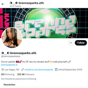 Brenna Sparks Twitter, Twitter Porn Accounts