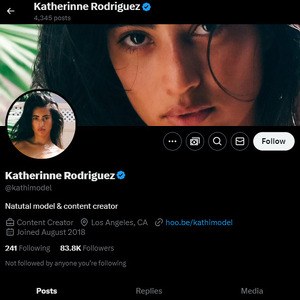 Katherinne Rodriguez, Twitter Porn Accounts