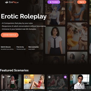 EroPlay, Πορνό Site ΤΝ