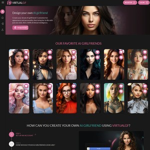 VirtualGF, AI色情网站