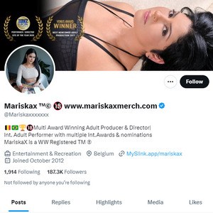 Mariska X Twitter, Twitter Porn Accounts