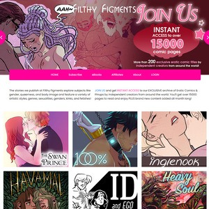 Filthy Figments, Premium Porn Comic Sites