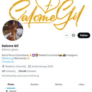 Salome Gil Twitter