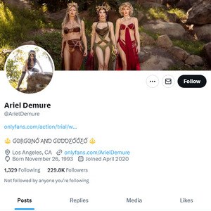 Ariel Demure Twitter (TS), Twitter Porn Accounts