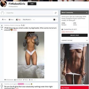 Nude Strong Fit Women - FitNakedGirls Photos