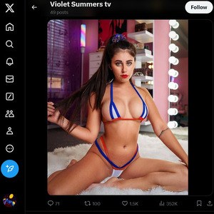 Violet Summers, Best OnlyFans Girls List