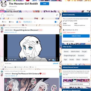 Monster Girl, Reddit NSFW List