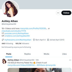 Ashley Alban Twitter, Twitter Porn Accounts