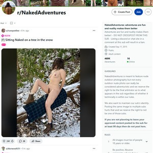 Reddit Naked Adventures