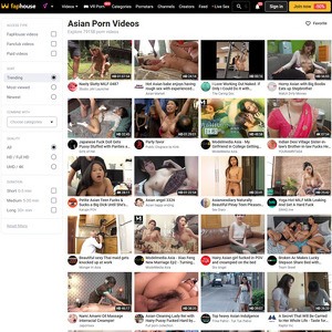 FapHouse Asian, Situs Porno Asia Premium