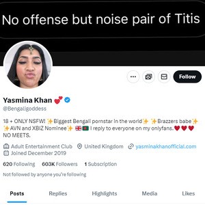Yasmina Khan Twitter