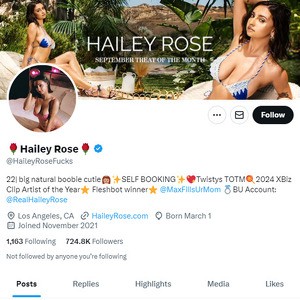 Hailey Rose Twitter