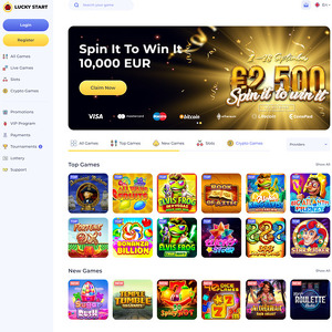 LuckyStart, Sitios de Apuestas