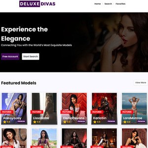 DeluxeDivas, Live Sex Cam Nettsteder