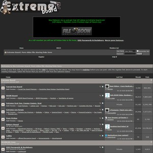 Extreme Board, Porno Forum