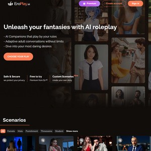 EroPlay, AIセックスチャットサイト