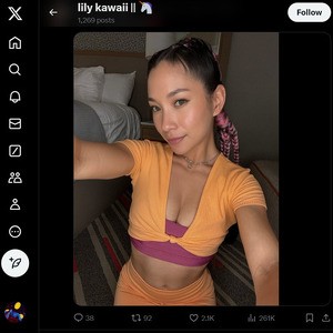 Lily Kawaii, Twitter Porn Accounts