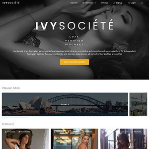 Ivy Société, Escort Sites