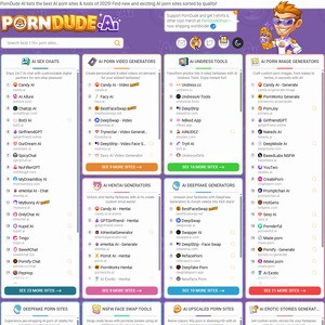 PornDude AI, AI(आर्टिफीशियल इंटेलिजेंस) पोर्न साइट्स