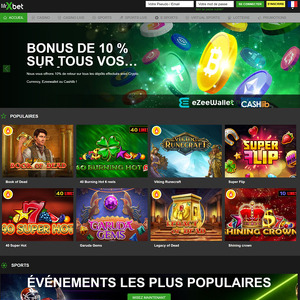 MrXbet, Sites de Jeu