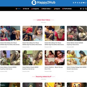 Happy2Hub, Indian Porn Sites