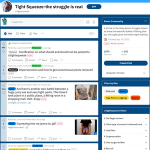 Tight Squeeze, Reddit NSFW List