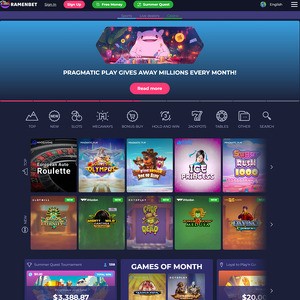 RamenBet Casino, 賭博サイト