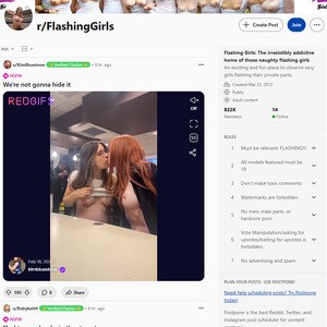 Reddit Flashing Girls