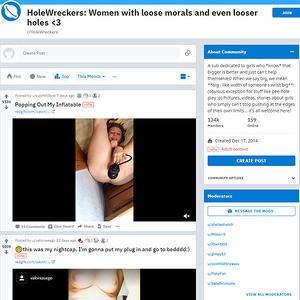 HoleWreckers, Reddit NSFW List