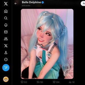 Belle Delphine, Bästa OnlyFans Flickor Lista