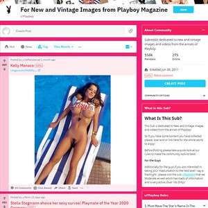 Playboy, Reddit NSFW List