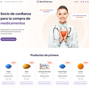 Best Pill Service, Pastillas para la Disfunción Eréctil