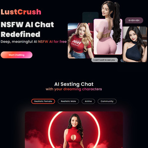 LustCrush AI, AI色情网站