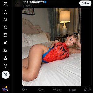 TheRealBrittFit, Twitter Porn Accounts