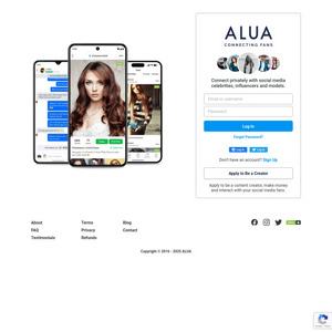 Alua, プレミアムSnapchatヌードサイト